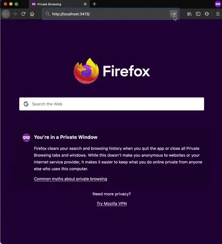 Giao diện xem ảnh Gif Infinite Scroll